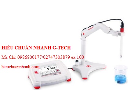 Hiệu chuẩn máy đo nhiệt độ, mV- pH để bàn ST3100-F Ohaus Máy đo nhiệt độ, mV- pH để bàn ST3100-F Ohaus. Hiệu chuẩn nhanh G-tech
