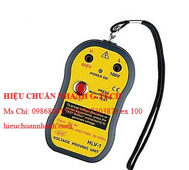 Hiệu chuẩn bộ thử điện áp AC SEW HLV-1. Hiệu chuẩn nhanh G-tech