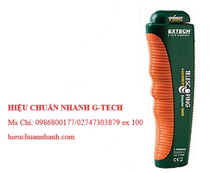 Hiệu chuẩn bút thử dòng điện không tiếp xúc EXTECH DA50. Hiệu chuẩn nhanh G-tech
