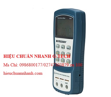 Hiệu chuẩn  đồng hồ đo tụ điện BK Precision 830C (max 200mF). Hiệu chuẩn nhanh G-tech