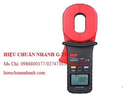 Hiệu chuẩn  ampe kìm đo điện trở đất UNI-T UT275 (0.01~1000Ω,30A). Hiệu chuẩn nhanh G-tech