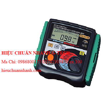 Hiệu chuẩn thiết bị đo điện trở cách điện KYORITSU 3005A. Hiệu chuẩn nhanh G-tech