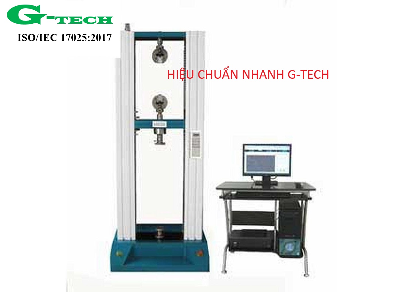 Hiệu chuẩn Máy kéo nén/Tension - Compression testing machine. Dịch vụ hiệu chuẩn an toàn và uy tín tại Miền Nam 