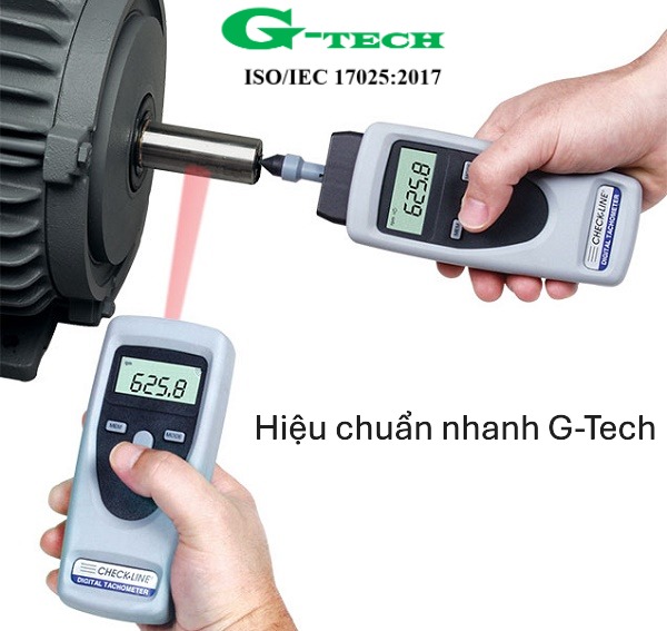 Hiệu chuẩn tốc độ vòng quay/ Tachometer. Dịch vụ hiệu chuẩn an toàn và uy tín tại Miền Nam