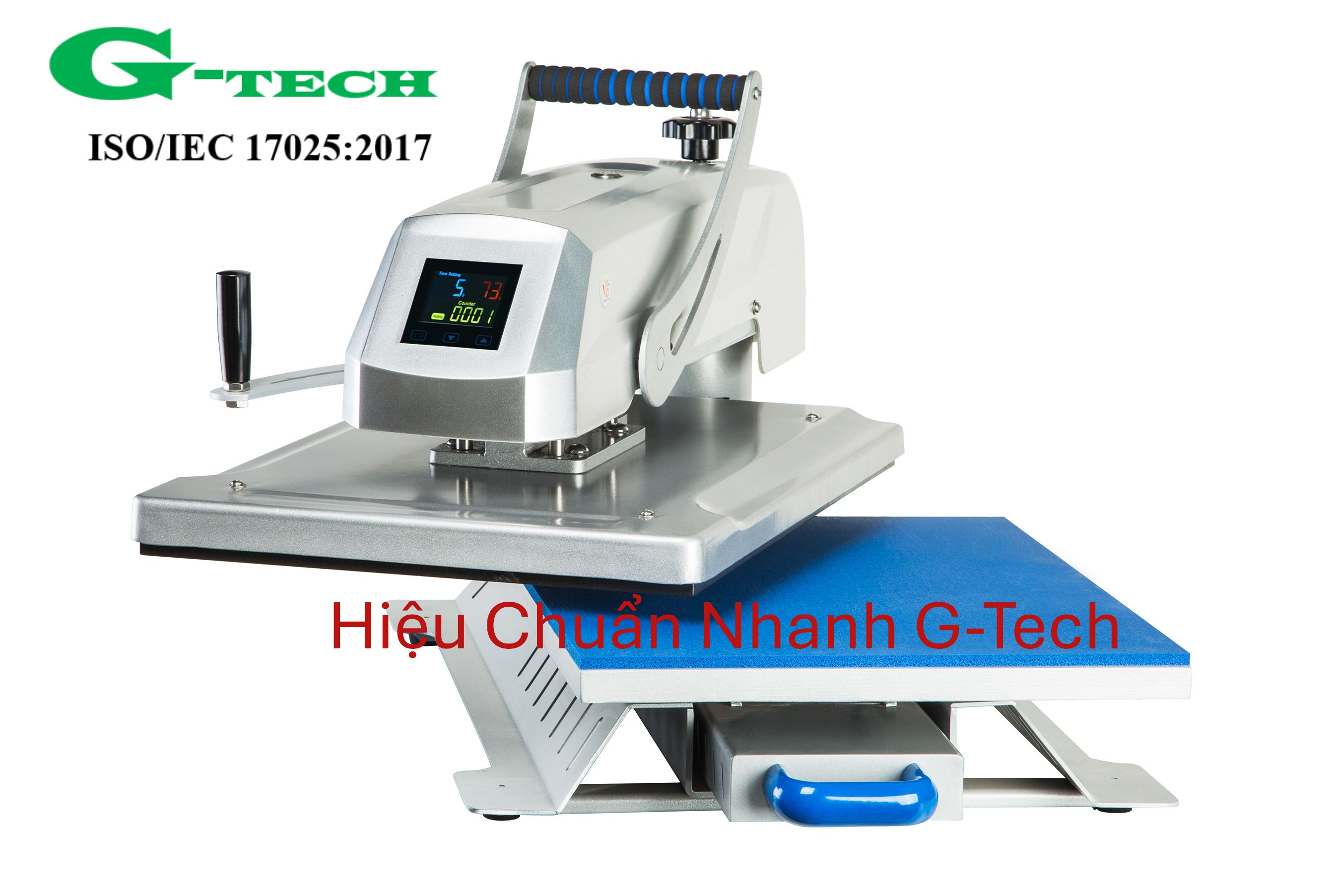 Hiệu chuẩn thiết bị máy ép nhiệt. Dịch vụ hiệu chuẩn nhanh G-tech 24/7