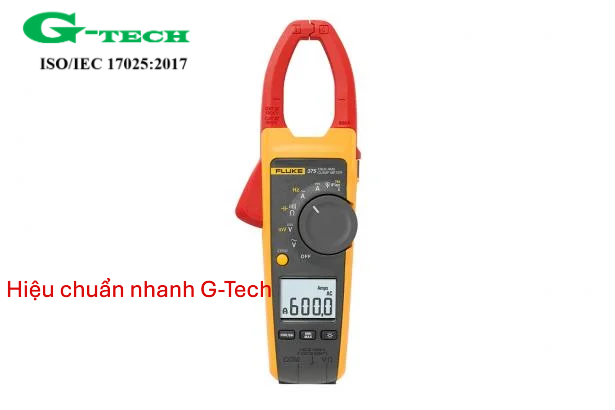 Hiệu chuẩn thiết bị Ampe kìm Fluke 375 . Dịch vụ hiệu chuẩn nhanh G-tech 24/7