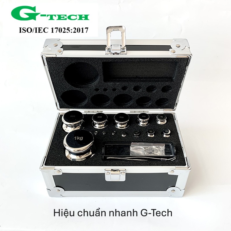 Hiệu Chuẩn Quả Cân CCX F1 inox 304. Dịch vụ hiệu chuẩn nhanh G-tech 24/7