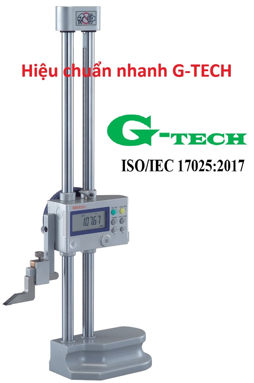 Hiệu chuẩn Thước đo cao/ Height gauge Mitutoyo 192-614-10, (0-600mm). Dịch vụ hiệu chuẩn nhanh an toàn và uy tín tại Hà Tĩnh.