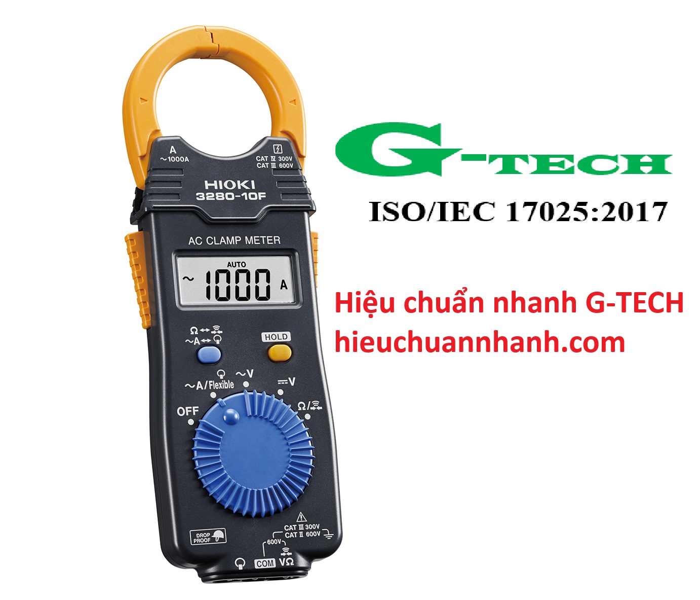 Hiệu chuẩn Ampe kìm HIOKI 3280-10F (1000A). Dịch vụ Hiệu chuẩn an toàn và uy tín tại Hà Tĩnh.