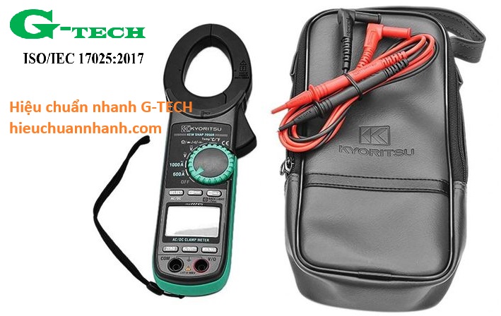 Hiệu chuẩn Ampe kìm AC/DC KYORITSU 2046R, K2046R. Dịch vụ Hiệu chuẩn an toàn và uy tín tại Thanh Hóa.