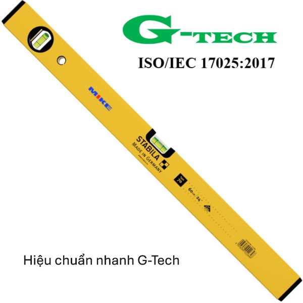 Hiệu Chuẩn Thước Đo Nivo STABILA 70. Dịch vụ hiệu chuẩn nhanh G-tech 24/7 tại Quảng Nam