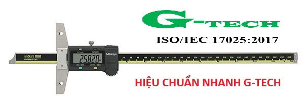 Hiệu chuẩn Thước vặn đo sâu/ Vernier depth gauges Mitutoyo 571-213-30 (0-300mm). Hiệu chuẩn nhanh an toàn và uy tín, phục vụ tận nơi 24/7 tại Các Khu Công Nghiệp miền Trung.