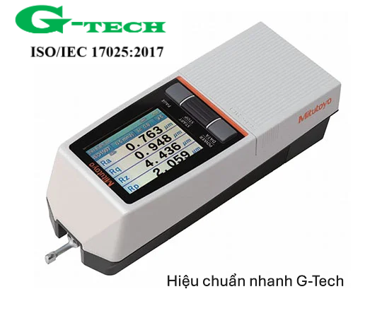 Hiệu Chuẩn Máy Đo Độ Nhám 0,75mN MITUTOYO SJ-210. Dịch vụ hiệu chuẩn nhanh G-tech 24/7 và phục vụ tận nơi tại các khu công nghiệp miền Trung 