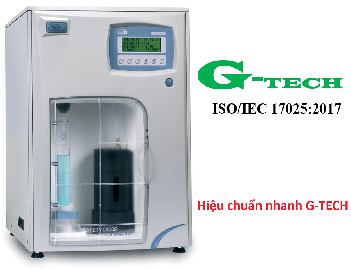 Hiệu chuẩn Máy chưng cất đạm/ Nitrogen and protein determination system*. Dịch vụ hiệu chuẩn an toàn và uy tín, phục vụ tận nơi 24/7 tại Các Khu Công Nghiệp miền Trung,