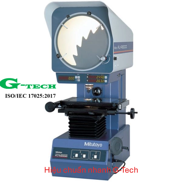 Hiệu chuẩn Máy phóng hình Mitutoyo. Dịch vụ hiệu chuẩn nhanh G-tech 24/7 và phục vụ tận nơi tại các khu công nghiệp miền Trung