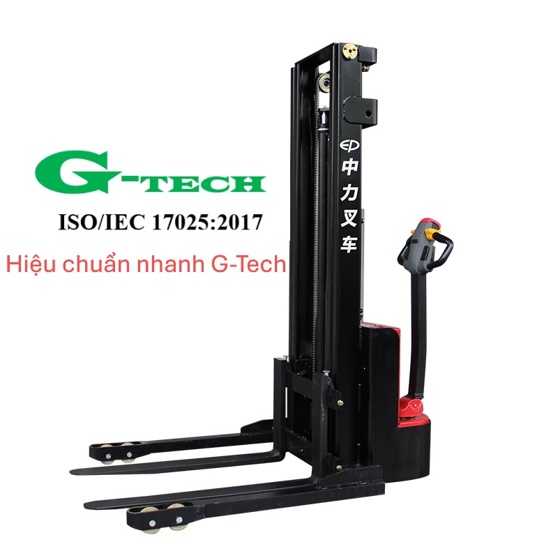 Kiểm định an toàn xe nâng hàng STACKER 1.0/1.2 TẤN ES10-22DM/ES12-25DM. Dịch vụ hiệu chuẩn - kiểm định nhanh 24/7 G-Tech và phục vụ tận nơi tại các khu công nghiệp miền Trung