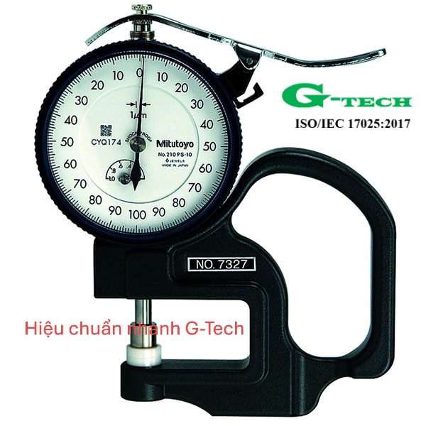 Hiệu chuẩn Đồng Hồ Đo Độ Dày/ Thickness Gauge Calibration. Dịch vụ hiệu chuẩn nhanh G-tech 24/7 và phục vụ tận nơi tại các khu công nghiệp miền Trung 