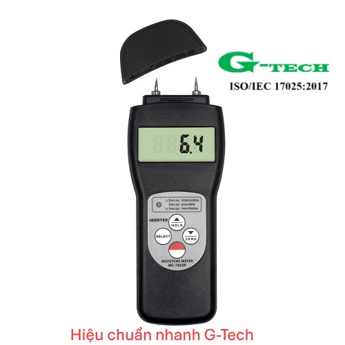Hiệu chuẩn Đo Độ Ẩm Vật Liệu/Moisture Meters Calibration MC-7825P. Dịch vụ hiệu chuẩn nhanh G-tech 24/7 và phục vụ tận nơi tại các khu công nghiệp miền Trung 