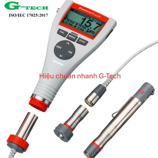 Hiệu chuẩn Máy đo độ dày lớp phủ Elektro Physik. Dịch vụ hiệu chuẩn nhanh G-tech 24/7 và phục vụ tận nơi tại các khu công nghiệp miền Trung 