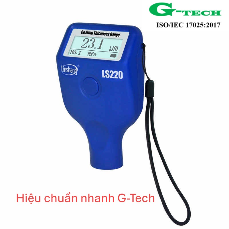 Hiệu chuẩn Máy đo độ dày lớp phủ GTS8202. Dịch vụ hiệu chuẩn nhanh G-tech 24/7 và phục vụ tận nơi tại các khu công nghiệp miền Trung 