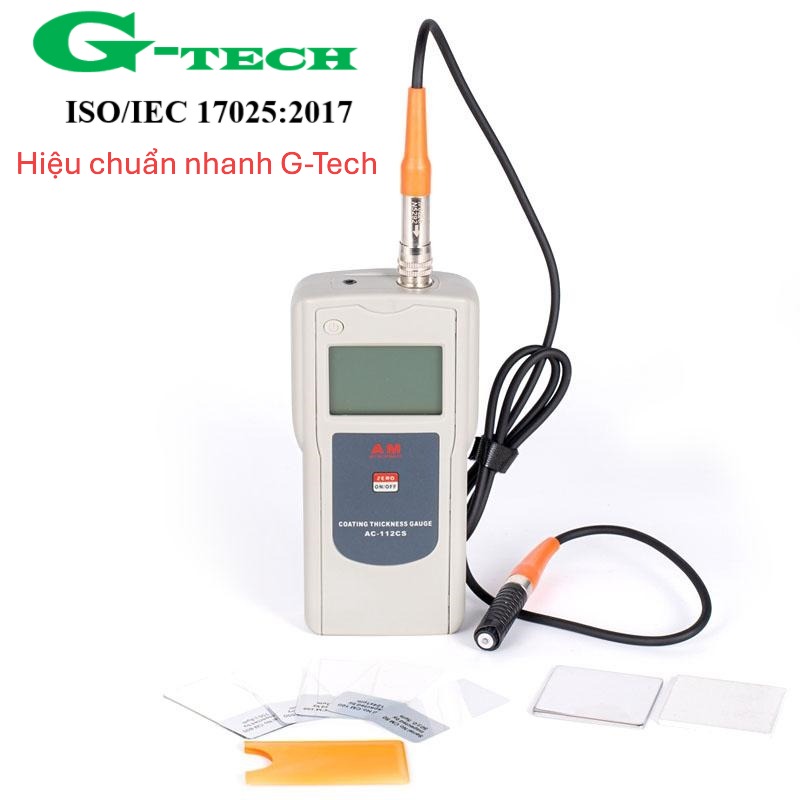 Hiệu chuẩn Máy đo độ dày lớp phủ Amittari AC-112CS. Dịch vụ hiệu chuẩn nhanh G-tech 24/7 và phục vụ tận nơi tại các khu công nghiệp miền Trung 