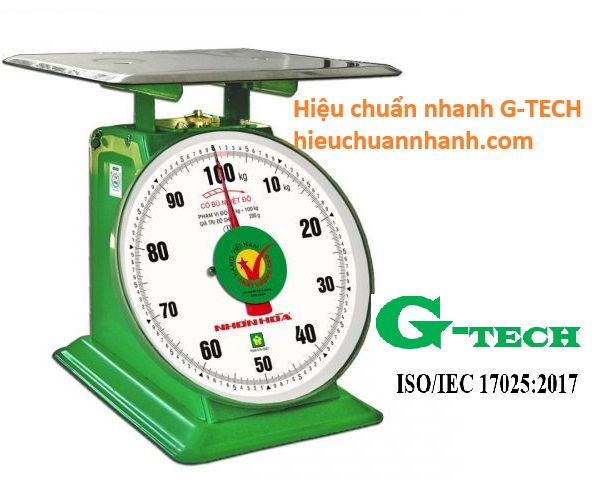 Hiệu chuẩn Cân Nhơn Hòa 100 Kg. Dịch vụ hiệu chuẩn an toàn và uy tín, phục vụ tận nơi 24/7 tại Quảng Ngãi.
